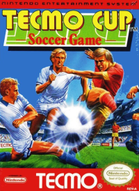 Tecmo Cup Soccer NES US box art